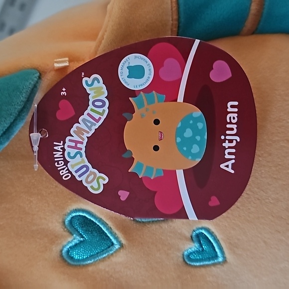 New 14-inch Antjuan Orange Sea Monster Squishmallow - Picture 2 of 5